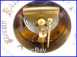 Rare Lg 36 Antique Thomas Wallis Holborn Circle England Barometer Thermometer