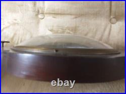 Rare and Fine Antique 19th Century English Banjo Barometer Mahogany Dated 1843