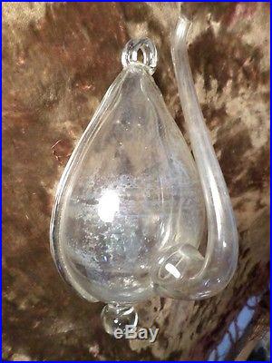 Rare antique vintage WATER BAROMETER / SA Clipper Ship Weather Glass Germany S&A