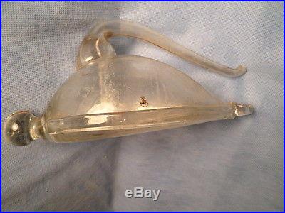 Rare antique vintage WATER BAROMETER / SA Clipper Ship Weather Glass Germany S&A