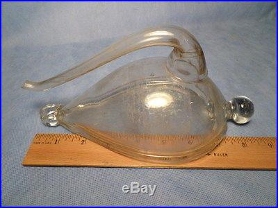 Rare antique vintage WATER BAROMETER / SA Clipper Ship Weather Glass Germany S&A