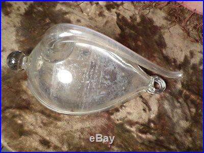 Rare antique vintage WATER BAROMETER / SA Clipper Ship Weather Glass Germany S&A