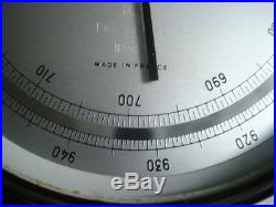 Real ANTIQUE French Barometre HOLOSTERIQUE Marine BAROMETER MADE IN FRANCE