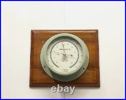 Reclaimed Vintage Utsuki Keiki Aneroid Barometer Maritime from Yokohama Japan Reclaimed Vintage Utsuki Keiki Aneroid Barometer Maritime from Yokohama Japan