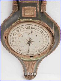 Rustic Louis XVI barometer Provence 39