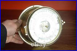 Schatz Ship Barometer / Thermometer, Nice Condition