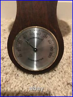 SHORT & MASON Thermometer BAROMETER Hygrometer. 3 In 1 Banjo
