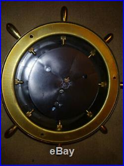 STOCKBURGER Vintage Barometer millibars brass weather marine nautical maritime