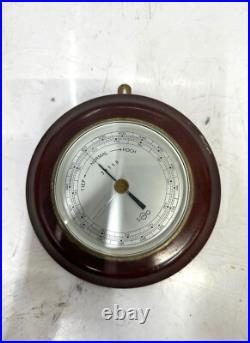 SUNDO Maritime Barometer Reclaimed Wooden Ship Weather Gauge Nautical Decor SUNDO Maritime Barometer Reclaimed Wooden Ship Weather Gauge Nautical Decor