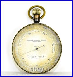 SUPERB ANTIQUE ANEROID BY KEUFFEL & ESSER (circa 1890 1900) SUPERB ANTIQUE ANEROID BY KEUFFEL & ESSER (circa 1890 1900)