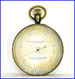 SUPERB ANTIQUE ANEROID BY KEUFFEL & ESSER (circa 1890 1900)