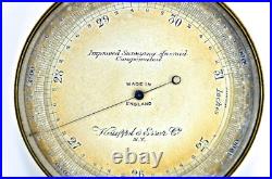 SUPERB ANTIQUE ANEROID BY KEUFFEL & ESSER (circa 1890 1900) SUPERB ANTIQUE ANEROID BY KEUFFEL & ESSER (circa 1890 1900)