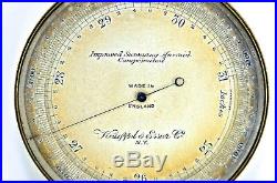 SUPERB ANTIQUE ANEROID BY KEUFFEL & ESSER (circa 1890 1900)