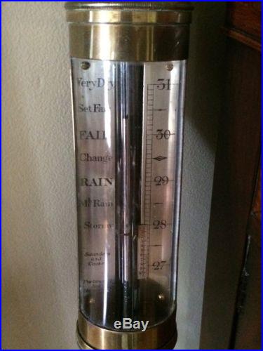 Saunders and Cooke Barometer