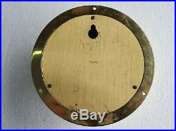 Seth Thomas Vintage Marine Barometer, Brass Made In Germany