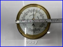 Ship Barometer Rain Change Fair Compensated Maritime Made in Western Germany