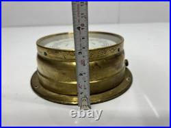 Ship Barometer Rain Change Fair Compensated Maritime Made in Western Germany