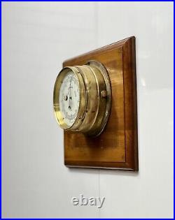 Ship Rain Change Fair Compensated Barometer Made in Western Germany