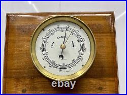 Ship Rain Change Fair Compensated Barometer Made in Western Germany