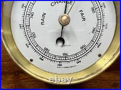 Ship Rain Change Fair Compensated Barometer Made in Western Germany