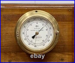 Ship Salvaged Maritime Instrument Baumuster Barigo Compensated Barometer Germany