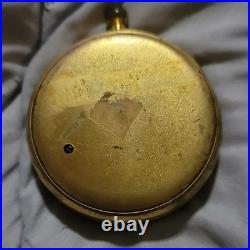 Short & Mason Ltd London Antique Original Pocket Barometer with Case Pre-1930