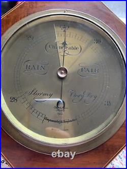 Short & Mason Octagon Barometer