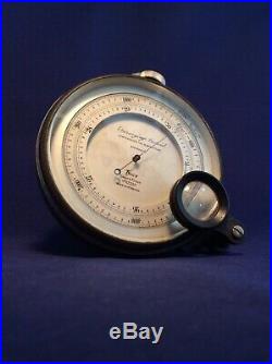 Short & Mason Tycos surveying aneroid barometer