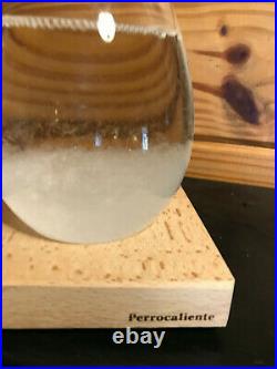 Storm Glass Weather Forcaster Predictor Perrocalente by Tempo Drop withBase 8