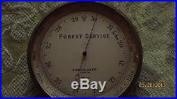 Surveying Short & Mason London Forest Service Compensated Barometer