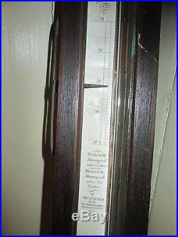 TIMBY'S BAROMETER DATED 1857