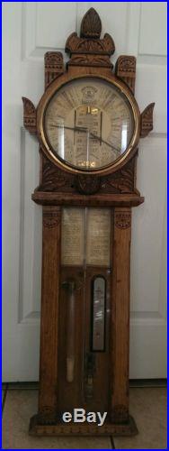 TORRICELLI GENERAL FITZROY'S VICTORIAN CASE BAROMETER