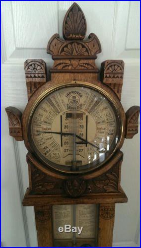 TORRICELLI GENERAL FITZROY'S VICTORIAN CASE BAROMETER