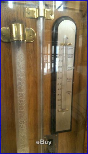 TORRICELLI GENERAL FITZROY'S VICTORIAN CASE BAROMETER