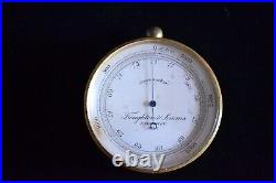 TROUGHTON & SIMMS Pocket Barometer No. 1542 ca. 1870. Collector's piece
