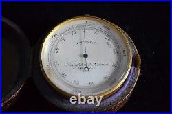 TROUGHTON & SIMMS Pocket Barometer No. 1542 ca. 1870. Collector's piece