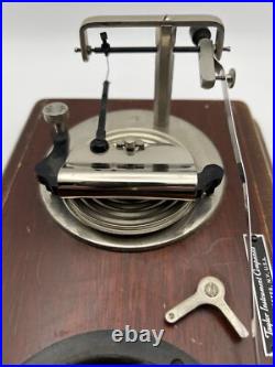 Taylor Instrument Companies Company Wood Stormograph Barometer Reader PARTS
