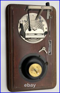 Taylor Instrument Companies Company Wood Stormograph Barometer Reader PARTS