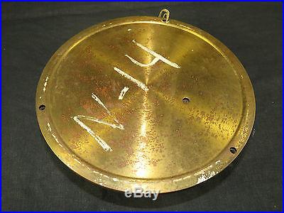 Taylor Kelvin-White Co. Boston-New York Brass Barometer, 8 Nautical Marine Boat