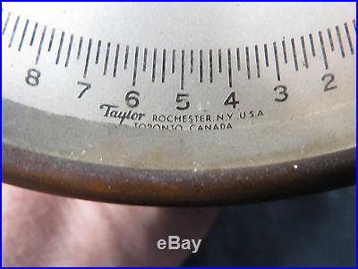 Taylor Kelvin-White Co. Boston-New York Brass Barometer, 8 Nautical Marine Boat