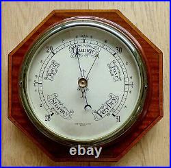 Top Quality English Antique Octagonal Wall Barometer
