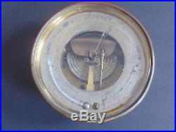 Two Antique Barometers & Antique Advertising Thermometer