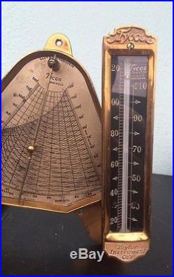 Tycos Lloyd's Hygrodeik Taylor Instrument Company Hygrometer Relative Humidity