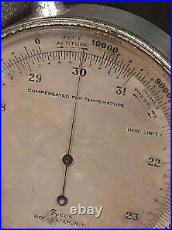 Tycos Rochester New York High Altitude Pocket Barometer Altimeter