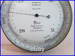 Tycos Short and Mason Pocket Barometer ca. 1890