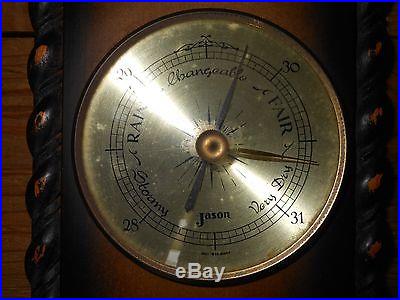 UNIQUE VINTAGE JASON BAROMETER-THERMOMETER-HUMIDITY