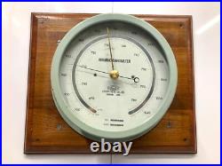 Utsuki Keiki Japan Ship Barometer Vintage Maritime Nautical Brass Antique