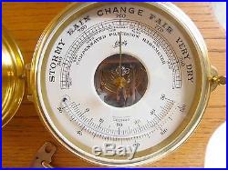 VERY NICE Schatz Royal Mariner & Barometer