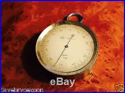 VERY RARE Genuine Breguet Portable Barometer French Army NO RESERVE AUCTION HQ