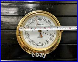 VIKING Rain Change Fair Nautical Vintage Ship Maritime Aneroid Weather Barometer
